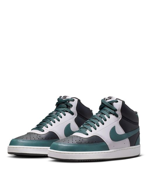 Nike Blue Court Vision Mid Next Nature for men