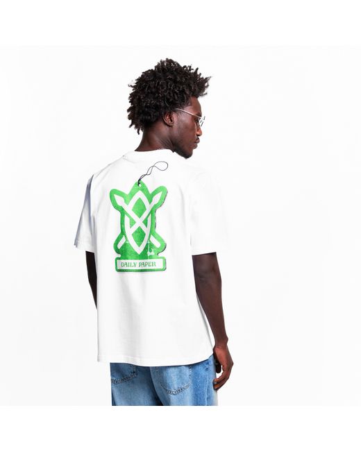 Daily Paper White Air Fresh T-Shirt for men