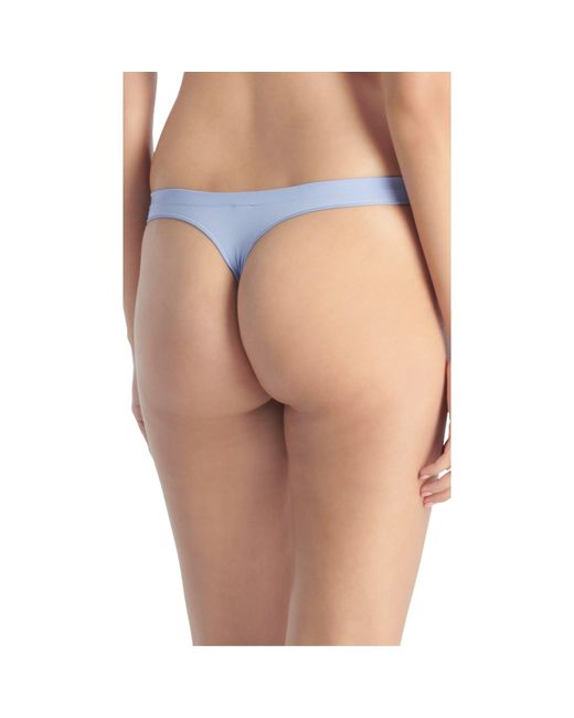 Adidas Blue Low Rise Thong 3Pk