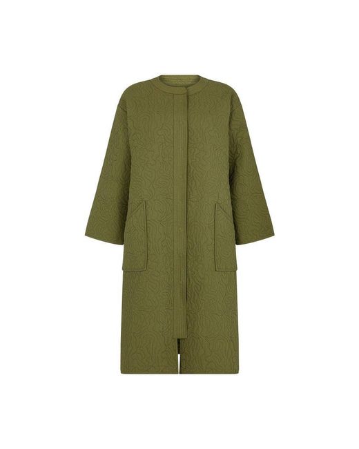 Raffya Green Heid Quilted Jacket