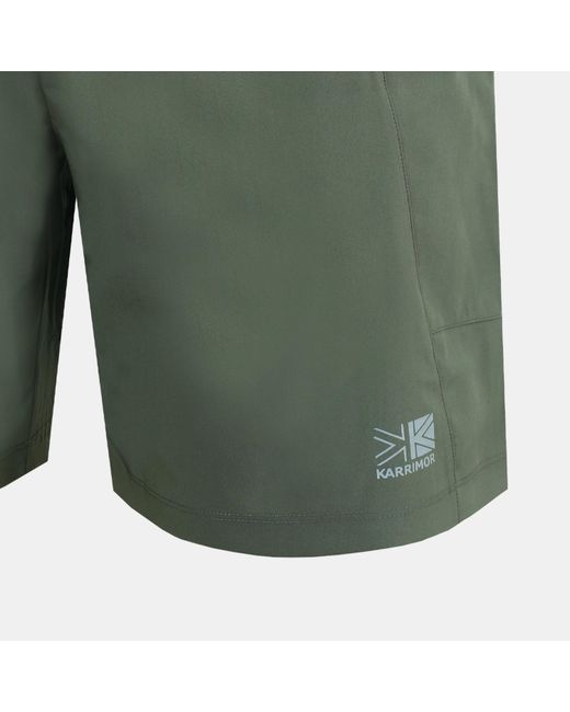 Karrimor Green Performance Running Shorts for men