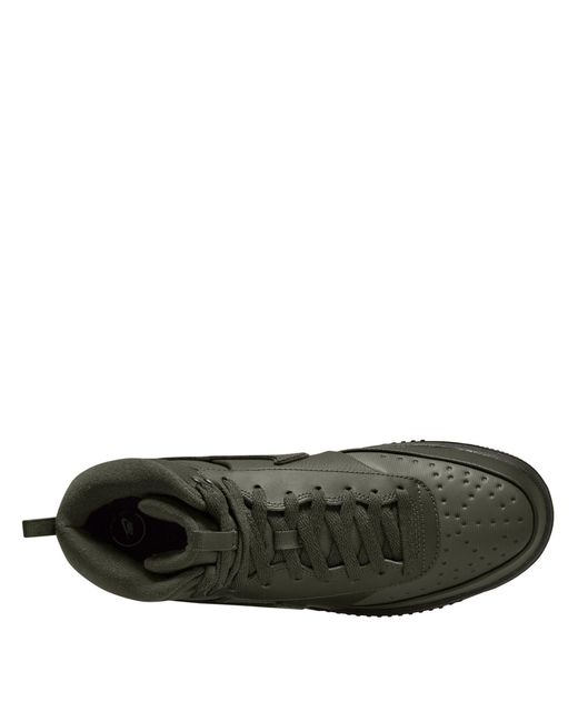 Nike Brown Court Vision Mid Next Nature for men