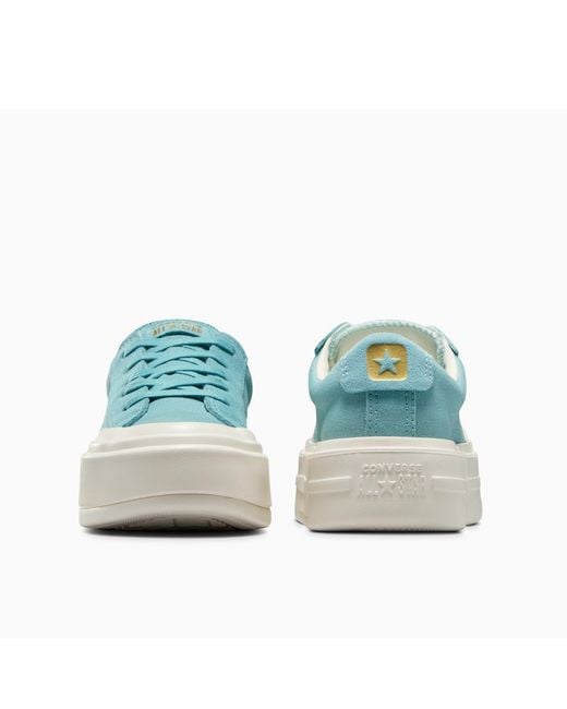 Converse Blue Adults Chuck Taylor All Star Cru Platform Trainers