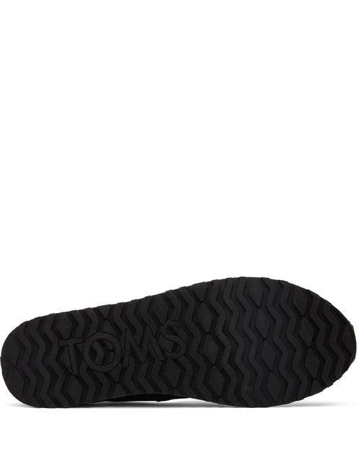 TOMS Black Alpargata Resident 2.0 Trainers Size 6 for men