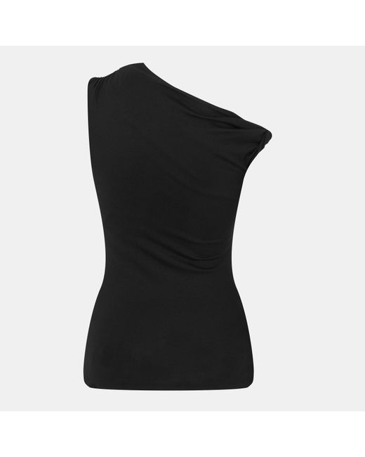 French Connection Black Cut Out Top