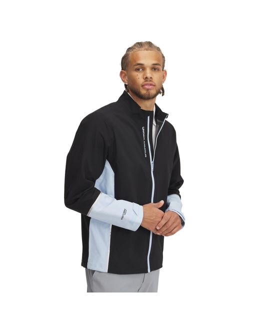 Under Armour Black Drive Pro Stretch Performance Golf Jacket for men