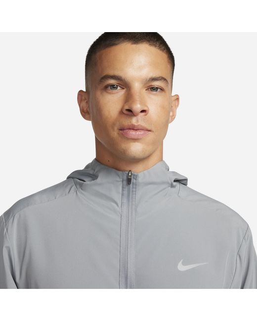 Nike Blue Form Hooded Jacket for men