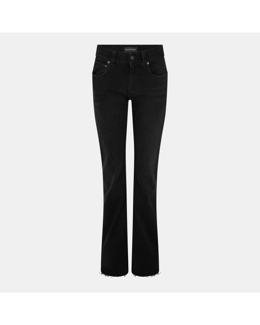 Balenciaga Black Slim Fit Trouser