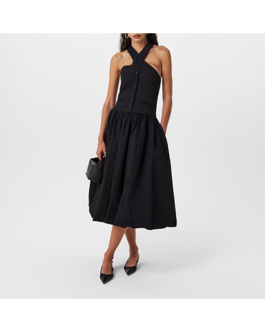 Amy Lynn Black Alexa Tailor Tailored Fit Maxi Dress