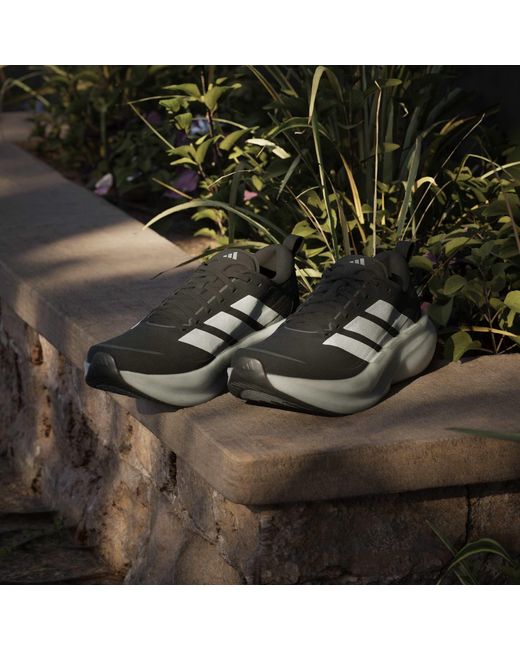 Adidas Blue Supernova Glide Running Shoes for men