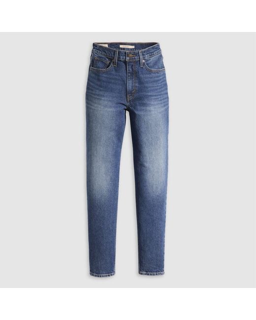 Levi's Blue 80S Mom Jean