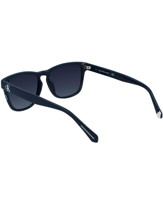 Calvin Klein Blue Modified Rectangle Sunglasses for men