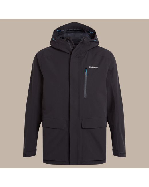 Craghoppers Blue Lorton Ii Waterproof Walking Walking Jacket for men