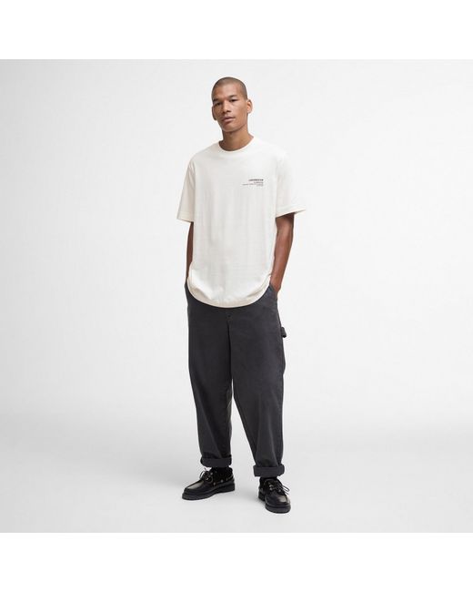 Barbour Natural Parkend Graphic T-Shirt for men