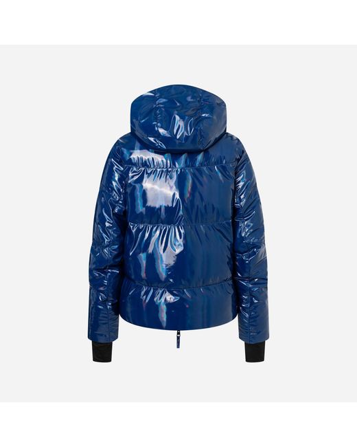Jet Set Blue Rosalia Weather Resistant Tailored Fit Ski Jacket