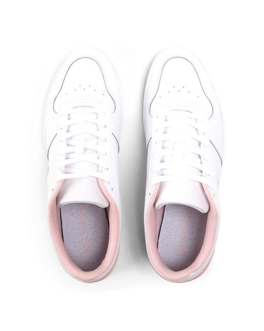 Lacoste White Low-Top Trainers