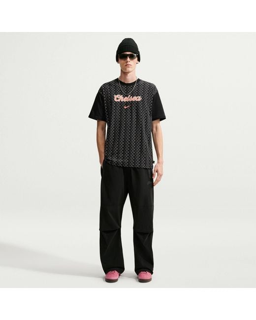 Nike Black Cfc Rve T-Shirt Sn63 for men