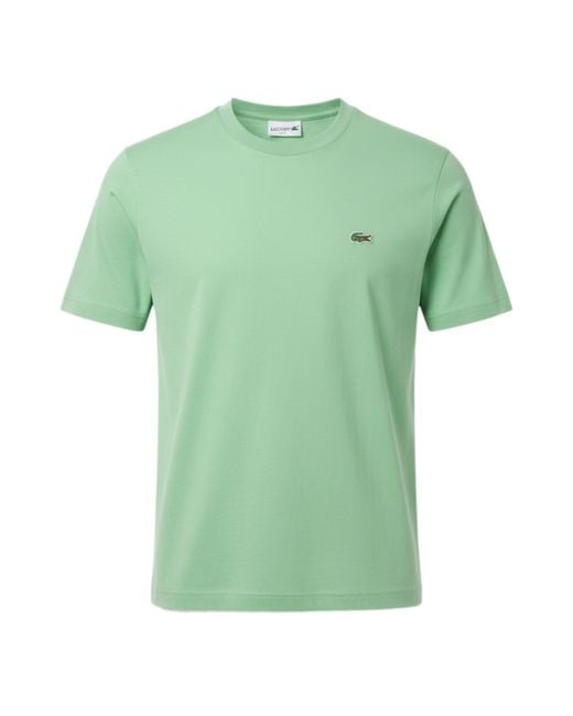 Lacoste Green Cotton-T-Shirt for men