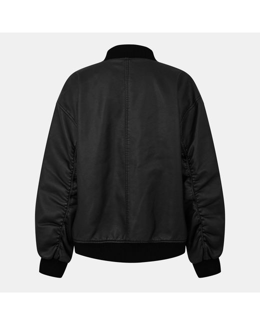 Jack Wills Black Aviator Jacket