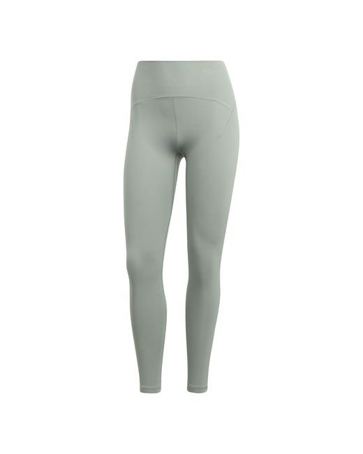 Adidas Green Studio Luxe 7/8 Leggings
