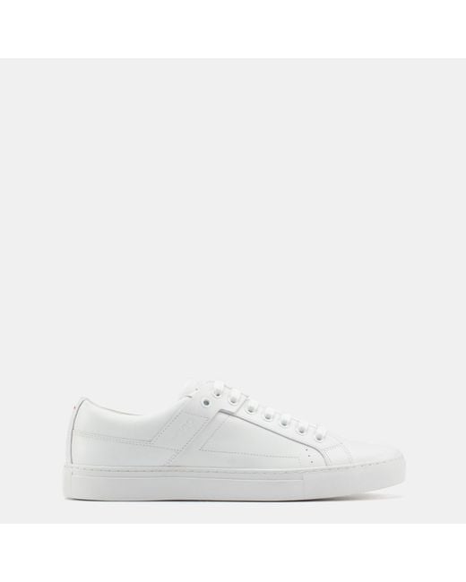 HUGO White Futurism Tenn Lt Low-Top Trainers for men