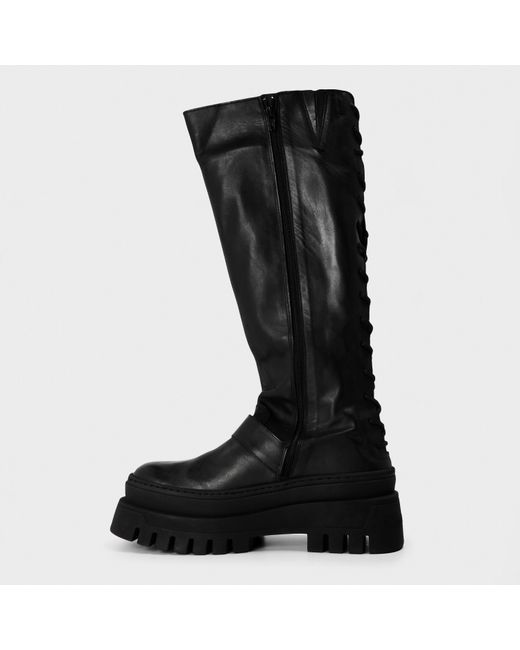 Steve Madden Black Knee High Boots