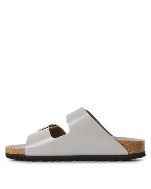 Birkenstock White Bstk Arizona Big Buckl 64