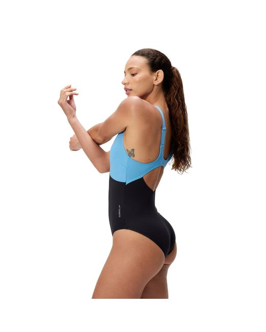 Speedo Blue One Piece Swimsuit