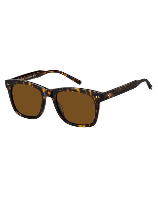 Tommy Hilfiger Brown Hil Sun Rectangular Sn63 for men