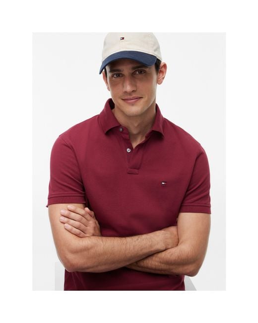Tommy Hilfiger Red Core 1985 Polo Shirt for men