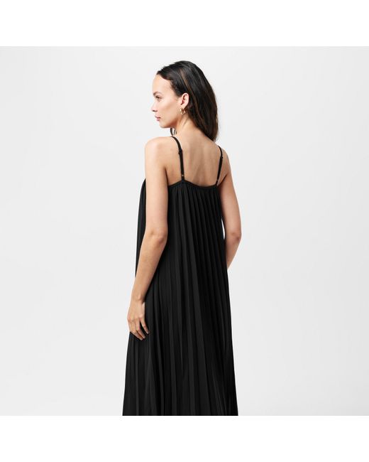 Vero Moda Black Katy Pleated Maxi Dress