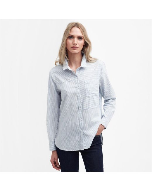 Barbour White Beachfront Shirt