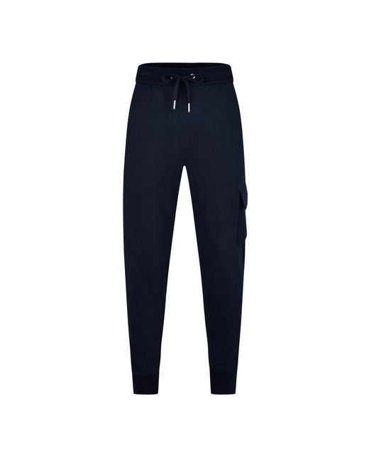 Calvin Klein Blue Logo Patch Track Pants for men