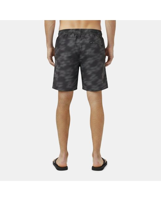 Jack Wills Gray Jw Blurred Floral Swim Shorts for men