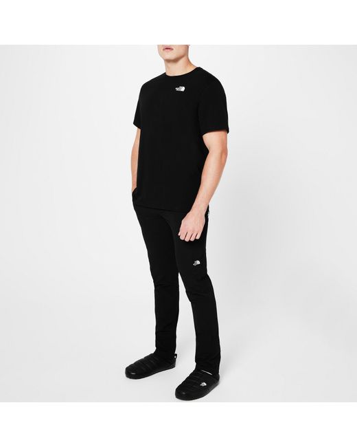 The North Face Black Short Sleeve Box Tee for men