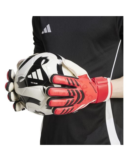 Adidas Predator Match Fingersave Goalkeeper Gloves Adults