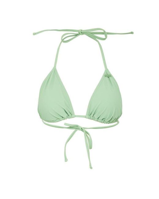 SoulCal & Co California Green Tie Bikini Top Ld43