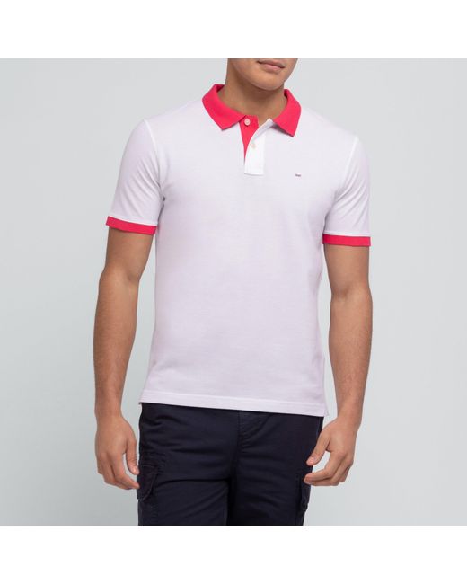 Eden Park White Polo for men