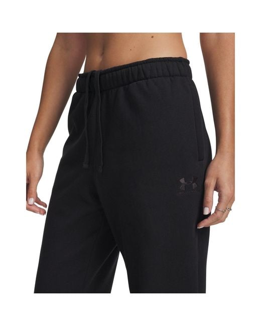 Under Armour Black Icon Vida Fleece Jog