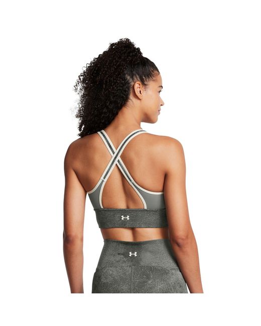 Under Armour Gray Medium Impact Sports Bra