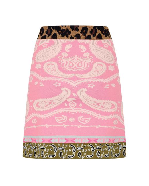 Never Fully Dressed Pink Knitted Skirt