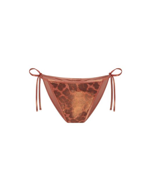 Agent Provocateur Brown Cayla Bikini Bottoms
