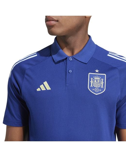 Adidas Blue Spain Polo Shirt for men