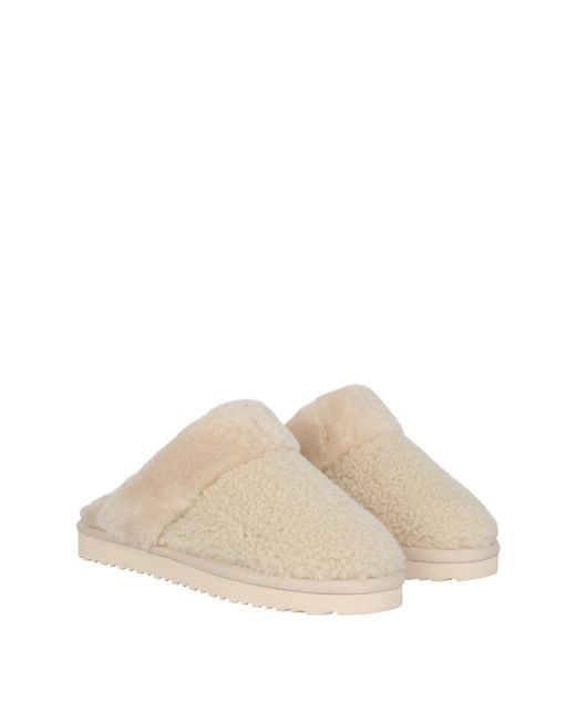 Jack Wills Natural Mule Slippers