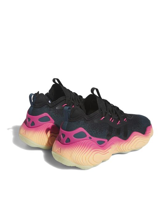 Adidas Blue Trae Young 3 Basketball Trainers for men