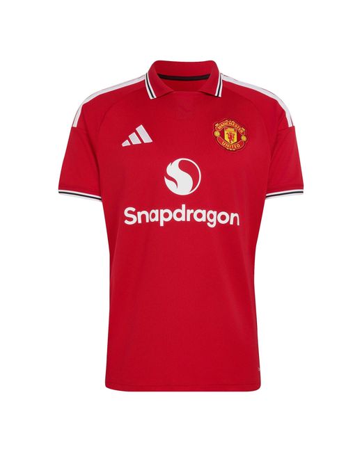 Adidas Red Manchester United Home Shirt 2026/27 for men