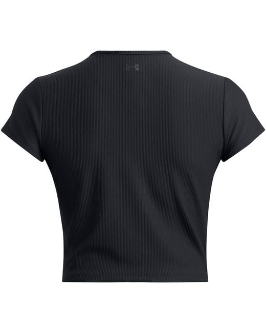 Under Armour Black Meridian Rib Baby T-Shirt