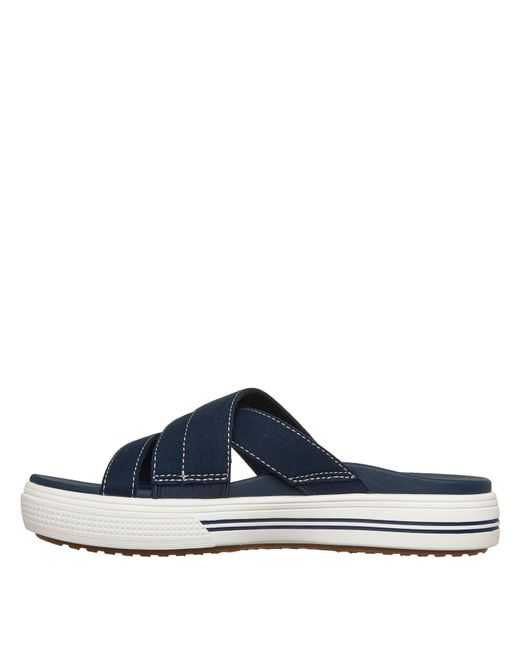 Skechers Blue Arch Fit Arcade Flat Sandal