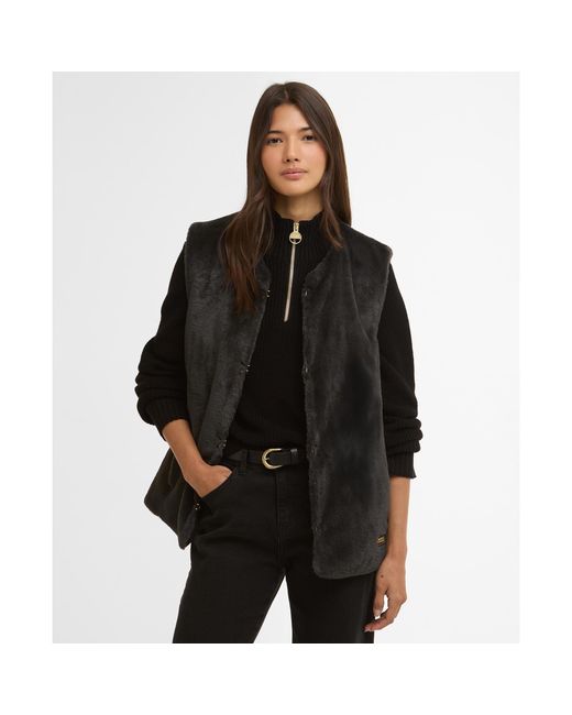 Barbour Black Milan Gilet