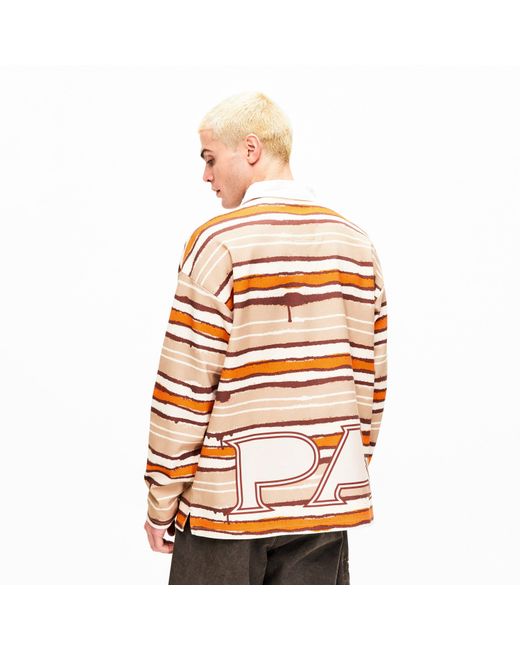Napapijri Multicolor X Pdf Long Sleeve Rugby Shirt for men